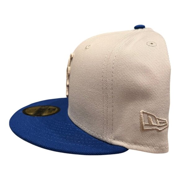 New Era New York Mets 59FIFTY Fitted Hat Cap Font Fusion Pack 50th Year - Picture 6 of 9